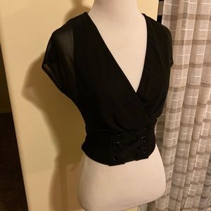 Fashion Nova ‘night out mesh top’